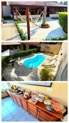 Pousada das Saíras - Piscina - Acadêmia - Sala de Jogos - PlayGround - Wi-Fi - Recepção 24h - Próximo ao centro
